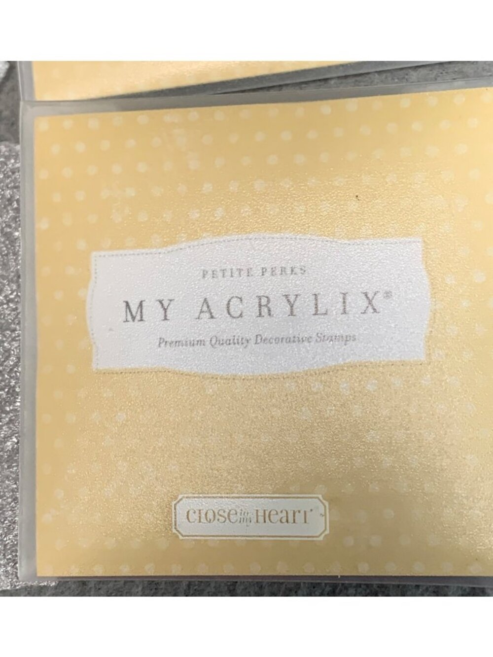 Close To My Heart Premium Decorative Clear Cling Stamps - Petite Perks Set - Picture 4 of 16